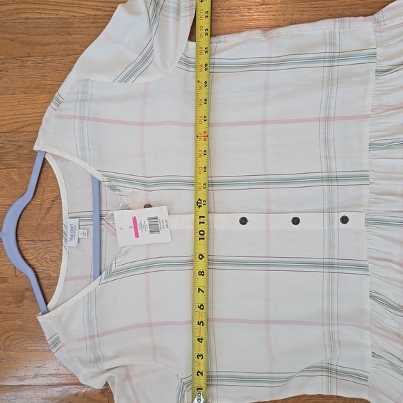 TRUE CRAFT BRAND WOMEN'S LONG SLEEVES IVORY RUFFLES DRESS SIZE SMALL - Picture 10 of 16